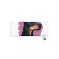 Dobermann Portrait Print Extended Mouse Pad