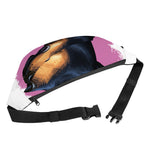 Dobermann Portrait Print Fanny Pack