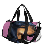 Dobermann Portrait Print Gym Bag