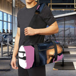 Dobermann Portrait Print Gym Bag