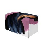 Dobermann Portrait Print Leather Tissue Box Cover