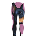Dobermann Portrait Print Men's Leggings