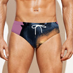 Dobermann Portrait Print Men's Swim Briefs
