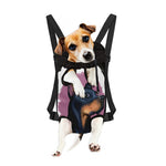 Dobermann Portrait Print Pet Carrier Backpack