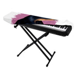 Dobermann Portrait Print Piano Keyboard Cover