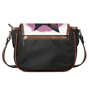 Dobermann Portrait Print Saddle Bag