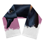 Dobermann Portrait Print Scarf