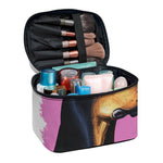 Dobermann Portrait Print Travel Makeup Bag