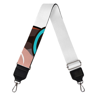 Dobermann With Glasses Print Bag Strap