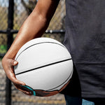 Dobermann With Glasses Print Basketball
