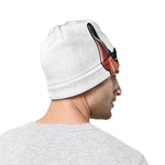 Dobermann With Glasses Print Beanie