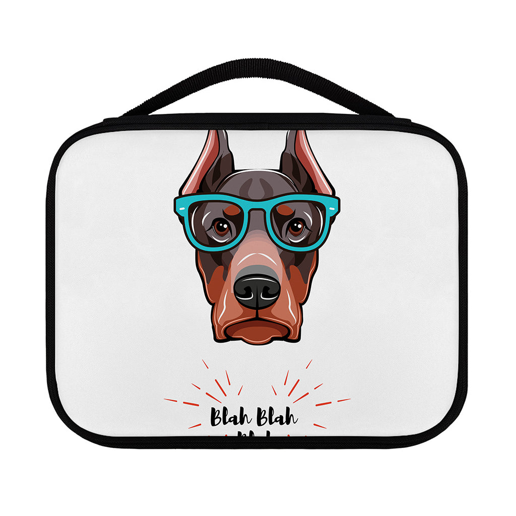 Dobermann With Glasses Print Classic Bible Case