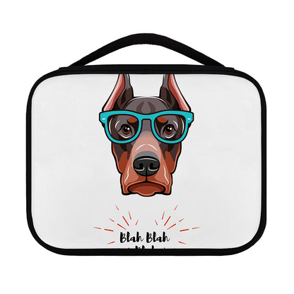 Dobermann With Glasses Print Classic Bible Case