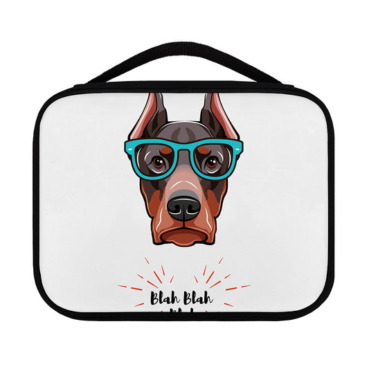 Dobermann With Glasses Print Classic Bible Case
