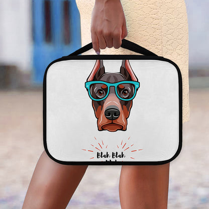 Dobermann With Glasses Print Classic Bible Case