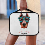 Dobermann With Glasses Print Classic Bible Case