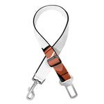 Dobermann With Glasses Print Dog Seat Belt
