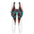 Dobermann With Glasses Print Men's Leggings