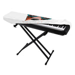 Dobermann With Glasses Print Piano Keyboard Cover