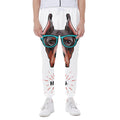 Dobermann With Glasses Print Joggers