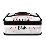 Dobermann With Glasses Print Small Lunch Bag