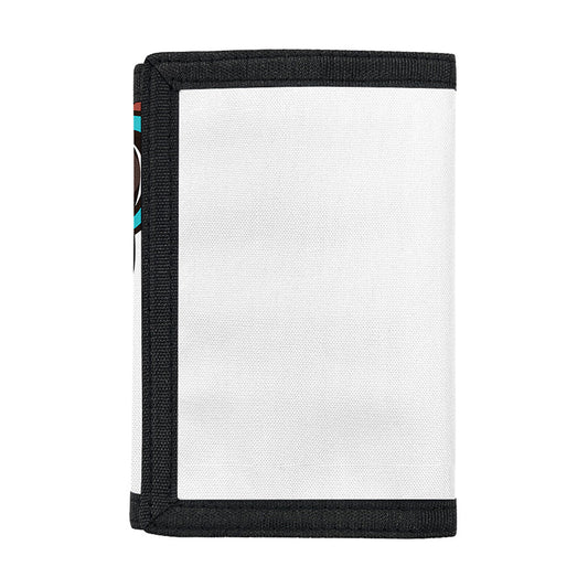 Dobermann With Glasses Print Trifold Wallet