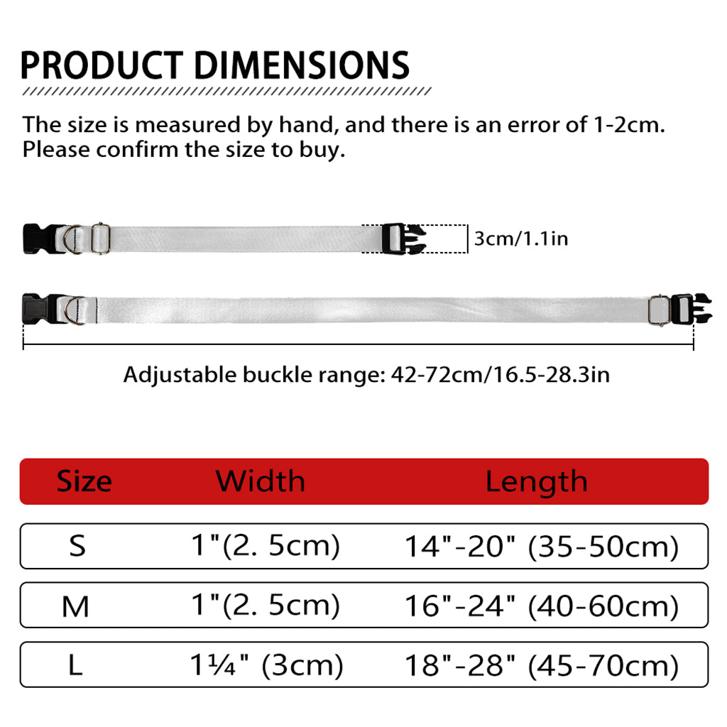 Constellation Galaxy Space Print Dog Collar