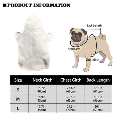 Purple Mandala Flower Print Dog Zip Up Hoodie