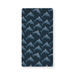 Dolphin Dot Pattern Print Baby Crib Sheet