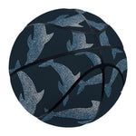 Dolphin Dot Pattern Print Basketball