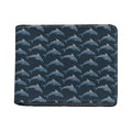 Dolphin Dot Pattern Print Bifold Wallet