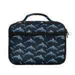 Dolphin Dot Pattern Print Briefcase Bible Bag