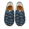 Dolphin Dot Pattern Print Casual Shoes