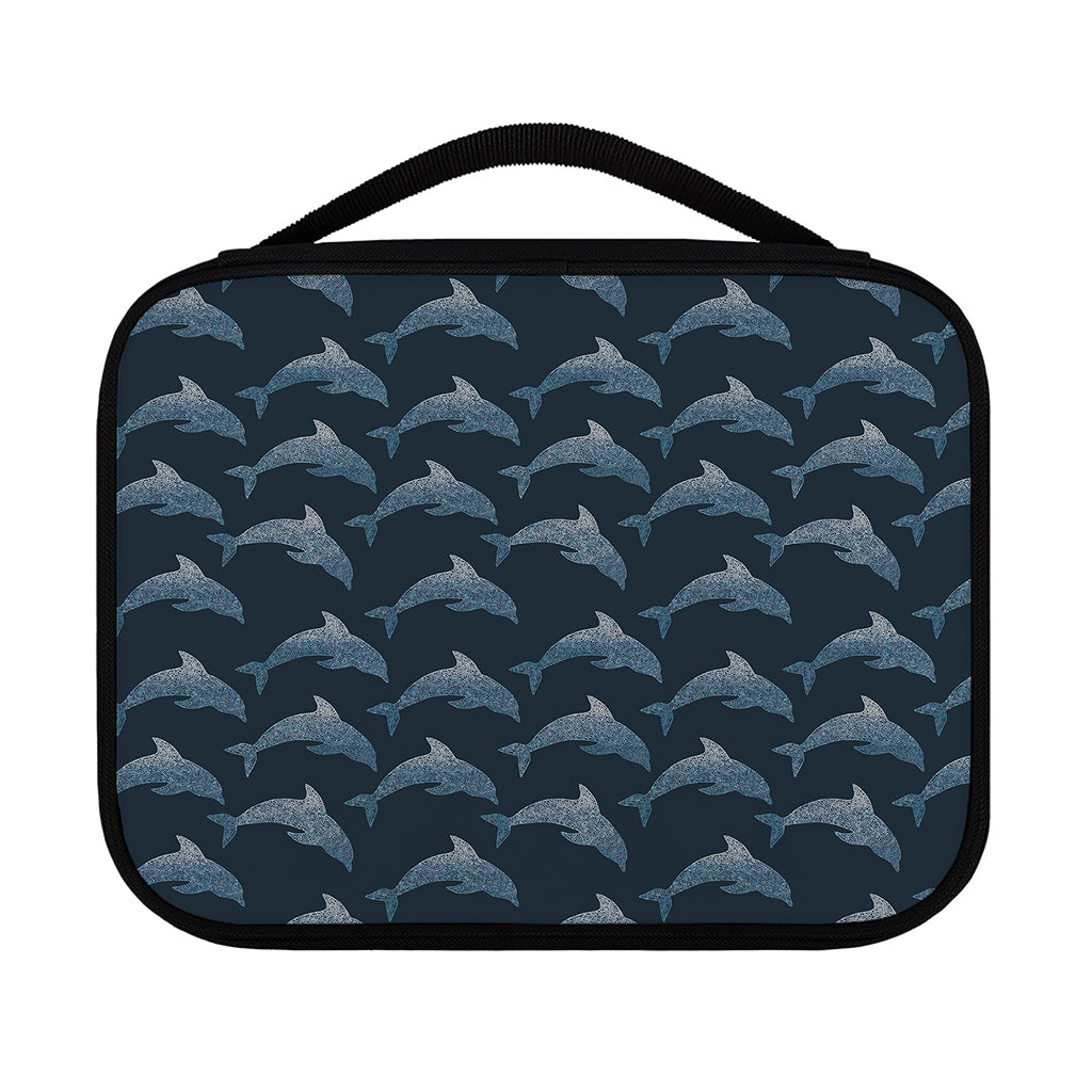 Dolphin Dot Pattern Print Classic Bible Case