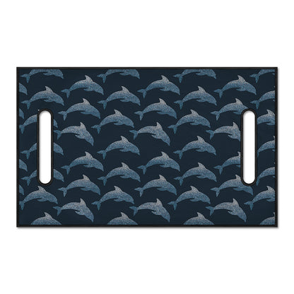 Dolphin Dot Pattern Print Golf Cart Seat Cover