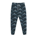 Dolphin Dot Pattern Print Jogger Pants