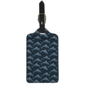Dolphin Dot Pattern Print Luggage Tag