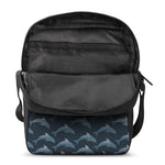 Dolphin Dot Pattern Print Rectangular Crossbody Bag