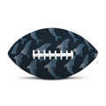 Dolphin Dot Pattern Print Rugby Ball