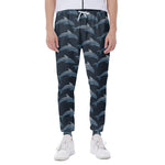 Dolphin Dot Pattern Print Scuba Joggers