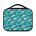 Dolphin Riding Waves Pattern Print Classic Bible Case