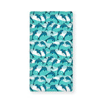 Dolphins In The Ocean Pattern Print Baby Crib Sheet