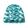 Dolphins In The Ocean Pattern Print Beanie