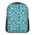 Dolphins In The Ocean Pattern Print Casual Backpack