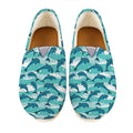 Dolphins In The Ocean Pattern Print Casual Shoes