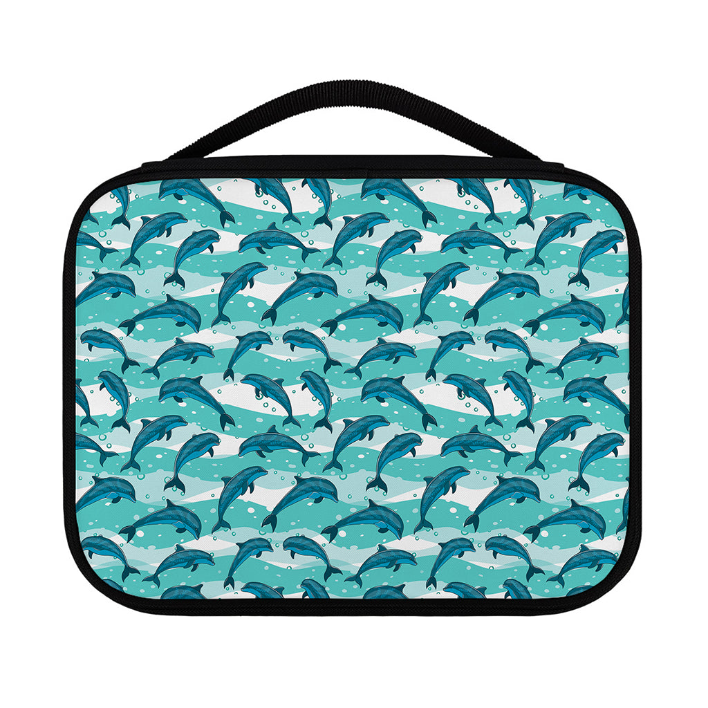 Dolphins In The Ocean Pattern Print Classic Bible Case