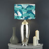 Dolphins In The Ocean Pattern Print Drum Lamp Shade