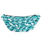 Dolphins In The Ocean Pattern Print Fanny Pack