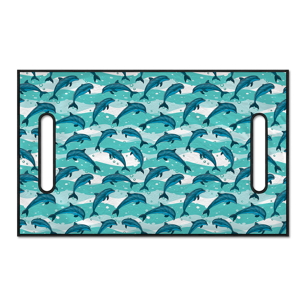Dolphins In The Ocean Pattern Print Golf Cart Seat Cover