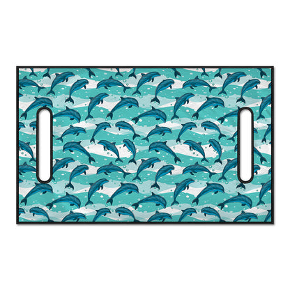 Dolphins In The Ocean Pattern Print Golf Cart Seat Cover